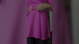 Hot Naughty Lady's Pink Dress