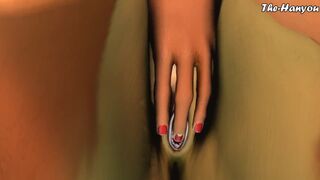 SFM - Carmelita Fox's Footjob Tease