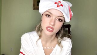 Wonderful Nurse Cum Encouragement Guided Masturbation JOi POV