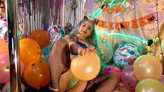 Looner Balloon Play! 50+ Balloons/Inflatables Helium Voice JOIB2P,S2P hump,suck&fuck BalloonBlowjob