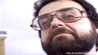hubby likes to be cuckolded when his wife fucks strangers