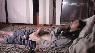 Handjob + Cum Eating 4 BOY SOLO (canon vixia hfr52 angle)