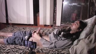 Handjob + Cum Eating 4 BOY SOLO (canon vixia hfr52 angle)