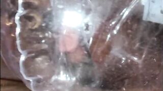 Sex doll drilled piddle and cummed in