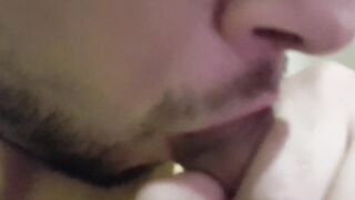 Self Suck My Tiny Dong and Cumshot