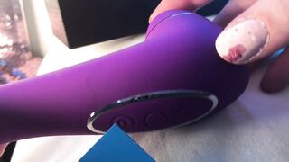 UP CLOSE & PERSONAL! Unboxing and Playing with the PALOQUETH Clitoris Stimulator and Sex-toy!!