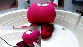 WWM - Large Shirt Mega Bosom Fill to Burst Inflation