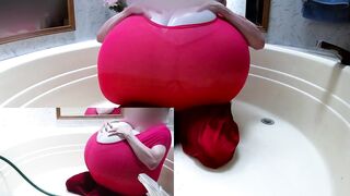 WWM - Large Shirt Mega Bosom Fill to Burst Inflation