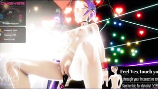 Explosive Cum Show with Your Virtual Girlfriend, Vex Ruby