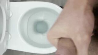 Je me branle dans les toilettes du travail