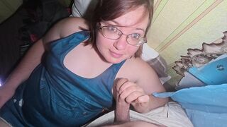 A Mouthful of Cum. Cum in My Mouth From a Priceless Oral-sex-job.