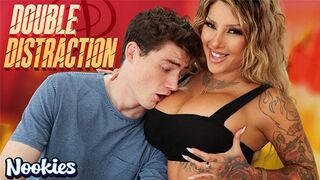 Nookies- Stepmom Kitana Montana Rips Jo-bag Off Stepson Before Riding His Big Jock