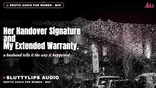 I Took the Measurements, This chick Took the Fitter, I Extended the Warranty · Hotwife Audio Story [ASMR][M4F][Hotwife]