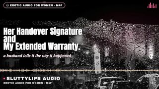 I Took the Measurements, This chick Took the Fitter, I Extended the Warranty · Hotwife Audio Story [ASMR][M4F][Hotwife]