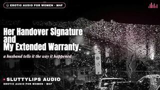 I Took the Measurements, This chick Took the Fitter, I Extended the Warranty · Hotwife Audio Story [ASMR][M4F][Hotwife]