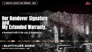 I Took the Measurements, This chick Took the Fitter, I Extended the Warranty · Hotwife Audio Story [ASMR][M4F][Hotwife]
