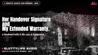 I Took the Measurements, This chick Took the Fitter, I Extended the Warranty · Hotwife Audio Story [ASMR][M4F][Hotwife]
