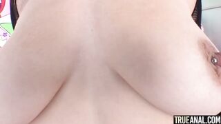TRUE ANAL Asteria Jade takes it wide open