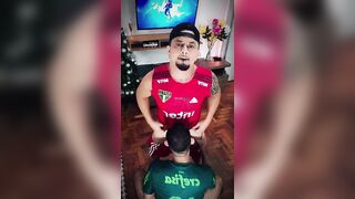 Homo football player fucks deeply