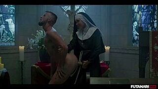 Shemale hentai Nun Anal Gay Sex - Matty Mila & Alex Brand
