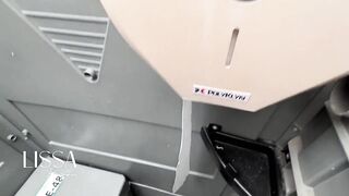 Portable Crap-abode Disaster Peeing Plus Fingering.