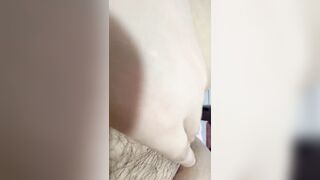Hot mom massages her massive shaggy cunt