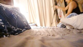 Crazy Lalin gal Loves A Solo Cam