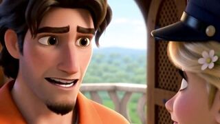Flynn Rider's Innocent Encounter: Rapunzel's first Oral sex-sex Dream
