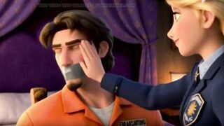 Flynn Rider's Innocent Encounter: Rapunzel's first Oral sex-sex Dream