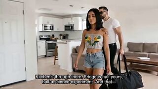 New Roommate Handjob on Her first Night POV (AI generated)