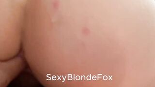 Aroused golden-haired dreams of licking my balls and getting banged right away