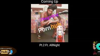 Double Filled Nice-looking Snatch Ebony gets Anal and Cunt Creampie after Long Dicking Down