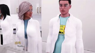 Being a Dik - My Stripper Girlfriend Gets Her Face Fucked Bu a Big White Shlong