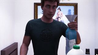 Being a Dik - My Stripper Girlfriend Gets Her Face Fucked Bu a Big White Shlong