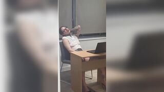 Sluty Secretary Punished by Boss