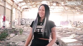 Mamacitaz - Curvy Brunette Deborah Diamond Got No Problem Banging in Public