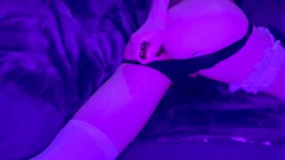 Girl With Cock Plays With Her Sex Toy Till This hottie Cums In Her Hand For YOU POV