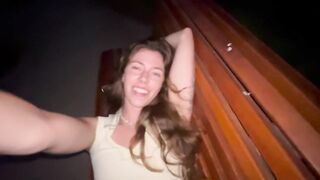 Nomadic Playgirl Stella Gray Finger Fucks Herself in Madrid