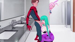 SexNote #55: My hot friend gives me a blow job-sex in the university bathroom.