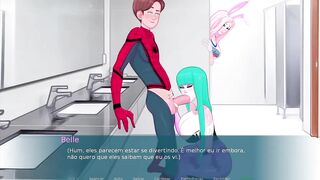 SexNote #55: My hot friend gives me a blow job-sex in the university bathroom.