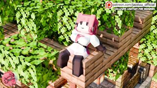 Sex with my friend's wife deep penetration Futanari Minecraft 3D animation - Jazziuu