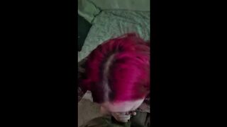Surprise deepthroat fanal-copulation