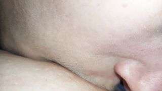 Hot lesbian three-some with belly button and vagina licking, plus nibbling, sucking, and licking of boobs – IkaSmokS