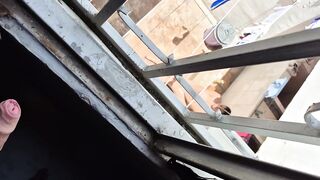 My Neighbor Almost Caught Me Recording Her; I Masturbated Until I Think She Saw Me