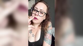 BBW stepmom MILF bake 420 JOI cum with me