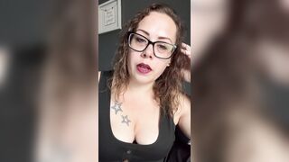 BBW stepmom MILF bake 420 JOI cum with me