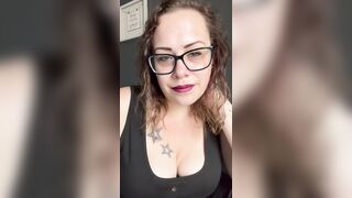 BBW stepmom MILF bake 420 JOI cum with me