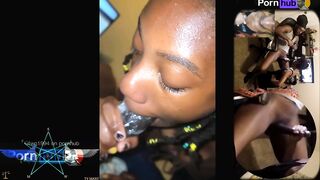 Balls Thrilling Throat Pumping Cum Guzzling Sloppy Toppy
