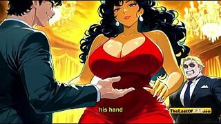 Sneaky Office Affair: Aged Wife Becomes the Prize and Gets Filled by Husband’s Rival - AI GENERATED