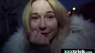 She Missed Her Train and Ended Up Deep-Throating Me Instead